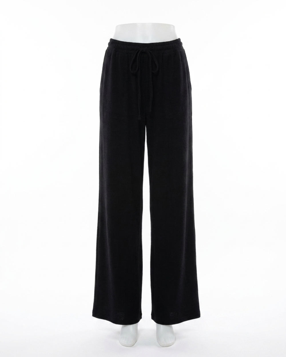 NEW BELLA DAHL kylie wide leg drawstring pant in black